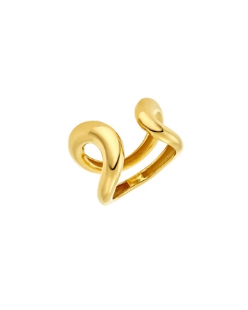 Χρυσό Δαχτυλίδι Vogue από ασήμι 925 (20173810101)