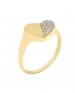 Χρυσό Δαχτυλίδι Καρδιά Κ14 (057895)