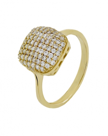 Χρυσό Γυναικείο Δαχτυλίδι Κ14 (058376)