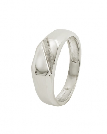 Λευκόχρυσο Ανδρικό Δαχτυλίδι Κ14 (061413)