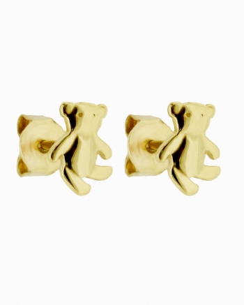 Χρυσά Παιδικά Σκουλαρίκια Κ9 (069340)