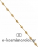 Χρυσό Βραχιόλι με Μπίλιες Κ14 (038230)