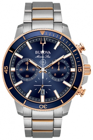 Ανδρικό Ρολόι Bulova Marine Star (98B301)