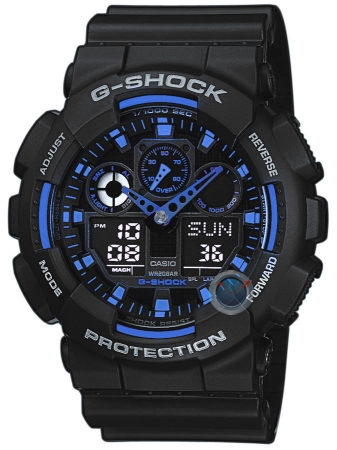 Ανδρικό Ρολόι Casio G-Shock (GA-100-1A2ER)