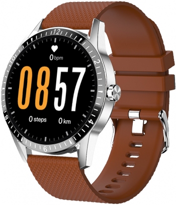 Ανδρικό Smartwatch SG44 (καφέ) Das.4 (50122)