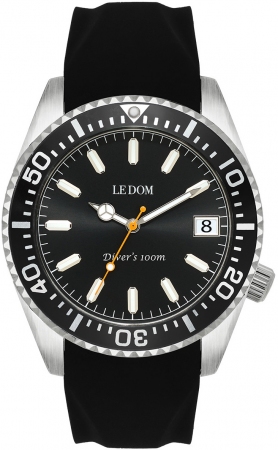 Ανδρικό Ρολόι Le Dom Diver's (LD1490-4	)
