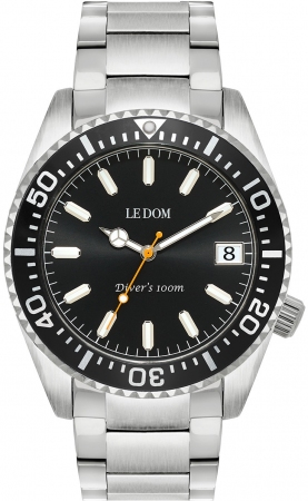 Ανδρικό Ρολόι Le Dom Diver's (LD1490-7)