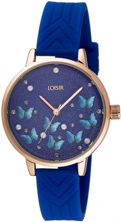 Γυναικείο Ρολόι Loisir Butterfly (11L75-00306)