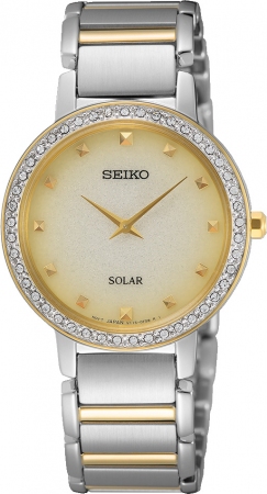 Γυναικείο Ρολόι Seiko Caprice Solar (SUP448P1)